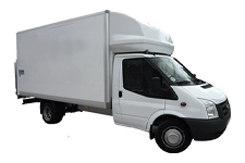 Van Hire Wirral - Ford Luton 3.5 ton Tail Box Lift Truck - Truck hire Wirral